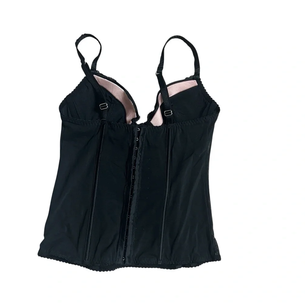 Victoria’s Secret Elegant Black Lace Bustier 34B